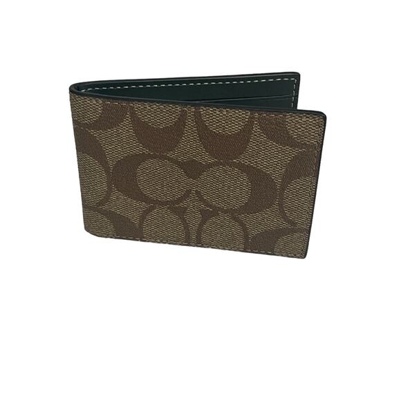 Coach Signature ID window Card Holder New small card holder - Picture 1 of 4